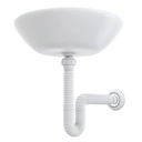 Ver imagem 2 de Kit 100 Sifão Simples Sanfonado Universal Tubo Extensivo para Pias