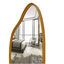 Ver imagem 3 de Espelho Decorativo Moldura de Aluminio E06 150 X 60 Orgânico Lapidado Moderno Pinterest Dourado Real