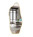 Ver imagem 1 de Espelho Decorativo Moldura de Aluminio E06 150 X 60 Orgânico Lapidado Moderno Pinterest Dourado Real