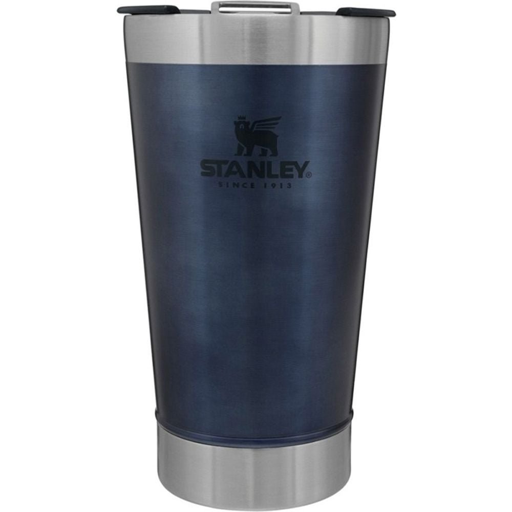 Caneca de Cerveja Stanley Classic Beer Pint com Tampa + Abridor - Azul 473ml