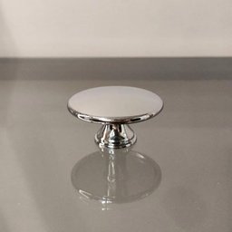 Kit 3 Puxadores 201 Tucson Ponto Cromado para Móveis Armários e Gavetas - 4