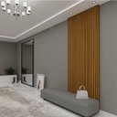 Ver imagem 1 de Painel Ripado em Placa 250,5x89,6 (2,24m²) MDF