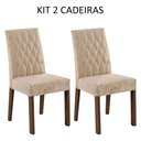 Ver imagem 1 de Kit 2 Cadeiras de Jantar 4254 Madesa - Rustic/imperial