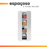 Modulo Ja Georgia Armário de Canto Branco Fosco - 6