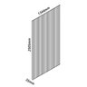 Painel Ripado em Placa 250,5x134,4cm (3,36m²) MDF - 3