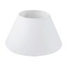Cúpula Abajur Luminária Cônica 30x15x40cm de Tecido Algodão Soquete Nacional Ref 28 - 1