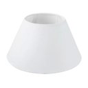Ver imagem 1 de Cúpula Abajur Luminária Cônica 30x15x40cm de Tecido Algodão Soquete Nacional Ref 28