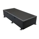 Ver imagem 2 de Cama Box Baú Solteiro Linhão Preto Com Pistão A Gás