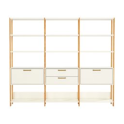 Estantes para Livros 3 Unidades 100% Mdf Dalla - 2