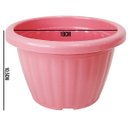 Ver imagem 2 de Vaso Canelado Cuia 1200ml P/flores Colorido Kit 12 Peças