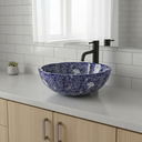 Ver imagem 2 de Cuba Apoio Evier Lavatório Art Portuguesa Azul Lisboa Gloss