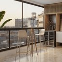 Ver mais imagens de Kit 4 Banquetas Miami Alta 101cm Várias Cores - Fratini