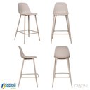 Ver imagem 1 de Kit 4 Banquetas Miami Alta 101cm Várias Cores - Fratini