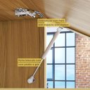 Ver imagem 7 de Armário Aéreo para Micro-Ondas 70cm 1 Porta Basculante Ripado 100% MDF Rainha Nature - Nesher