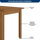 Ver imagem 5 de Conjunto Sala de Jantar Mesa Bellagio 150cm com 6 Cadeiras Clara Yescasa Carvalho