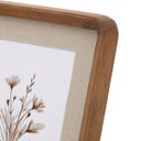 Ver imagem 5 de Kit Porta-retrato Arredondado em Madeira e Linho