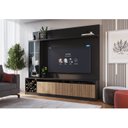 Ver imagem 4 de Rack com Painel Ripado para TV até 50 Polegadas 160cmx149,5cm Impressão Adega e Cristaleira Turim