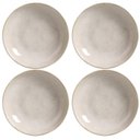 Ver imagem 1 de Jogo 4 Pratos Fundos Cerâmica Bio Latte 22cm Off White Porto Brasil Caldos Risotos