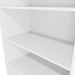 Armário Multiuso Kappesberg 2 Portas 3 Prateleiras Branco - 3