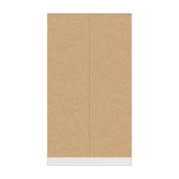 Armário Multiuso Kappesberg 2 Portas 3 Prateleiras Branco - 4