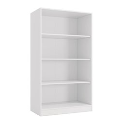 Armário Multiuso Kappesberg 2 Portas 3 Prateleiras Branco - 2