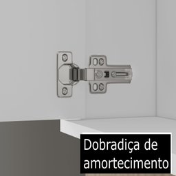 Gabinete para Banheiro com Cuba e Espelheira 70cm Veneza  - 10