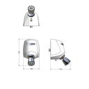 Ver imagem 2 de Ducha Relax Lorenzetti Branca 127V 5500W