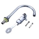 Ver imagem 2 de Torneira Valvula Pedal Acionamento Controle Sem Maos Pes Hospital Laboratorio Medico Banheiro