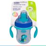 Copo Bebê Infantil Treinamento Com Alças e Medidas 200mL Graduado Verde Jacaré Training Cup - 6