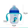 Copo Bebê Infantil Treinamento Com Alças e Medidas 200mL Graduado Verde Jacaré Training Cup - 4
