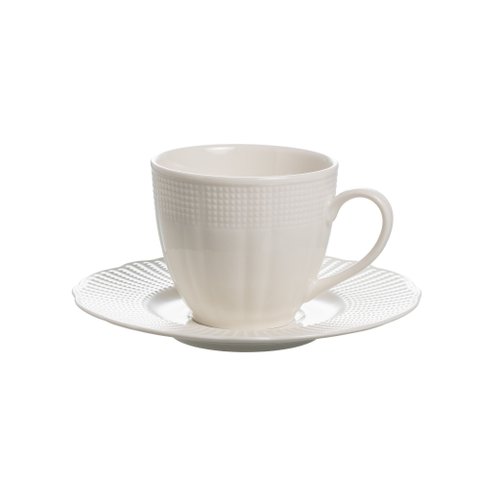 Xícara de Chá em Porcelana Perle 190ml L'hermitage Branca L’hermitage