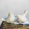 Kit Casal de Passarinhos Decorativos em Cerâmica - Off-white Studio Casa Center - 2