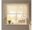 Ver imagem 1 de Cortina Renda Bando Cozinha Cascata 3,00 x1,00ALT Diversas:Arabesco Creme