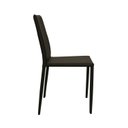 Ver imagem 4 de Conjunto Sala de Jantar Mesa Eiffel Redonda 120cm Tampo MDF com 4 Cadeiras Amanda Marrom