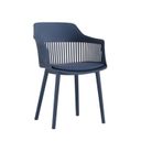 Ver imagem 3 de Conjunto Sala de Jantar Mesa Eiffel Redonda 120cm Tampo MDF com 4 Cadeiras Marcela 