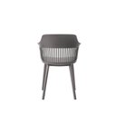 Ver imagem 6 de Conjunto Sala de Jantar Mesa Eiffel Redonda 120cm Tampo MDF com 4 Cadeiras Marcela Cinza
