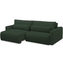 Ver imagem 2 de Sofá Retrátil Reclinável para Sala de Estar Living 270cm Sevilha F04 Veludo Verde