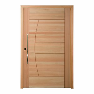Porta Pivotante Maciça 214x107cm Eucalipto PM78 Solar Cruzeiro Portas