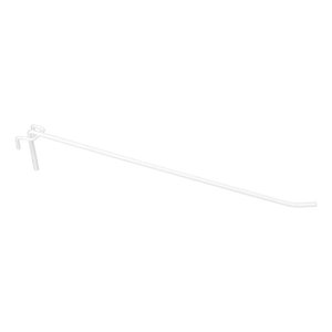 50 Gancho para Tela Aramada 30cm - Arame 4mm Branco