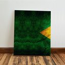 Ver imagem 4 de Kit 3 Quadro Decorativo Bandeira Brasil Patriota Sala Quarto 28x20cm