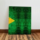 Ver imagem 6 de Kit 3 Quadro Decorativo Bandeira Brasil Patriota Sala Quarto 28x20cm