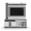 Ver imagem 3 de Estante Home Theater Fortaleza 1.6 Grigio Fosco/Canela para TV até 60” - Mobler