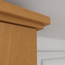 Ver imagem 7 de Guarda Roupa Casal 6 Portas com Espelho Leblon Marrom/Cinamomo