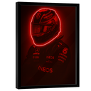 Ver imagem 3 de Quadro Decorativo Piloto Neon Vermelho