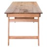 Mesa Tramontina Dobrável Madeira Naturalle Rústica 200x80cm - 2