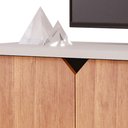 Ver imagem 3 de Rack Bancada Volpi 154cm Off White/cinamomo para Tv até 55” - Permóbili