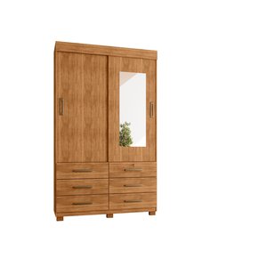 Guarda Roupa Búzios Roupeiro Solteiro Cedro 2 Prt 6 Gv