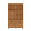 Ver imagem 3 de Guarda Roupa Búzios Roupeiro Solteiro Cedro 2 Prt 6 Gv