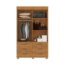 Ver imagem 2 de Guarda Roupa Búzios Roupeiro Solteiro Cedro 2 Prt 6 Gv