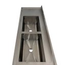 Ver imagem 4 de Pia Aço Inox Industrial 140x60x90 Cm Cuba Dupla Nortinox